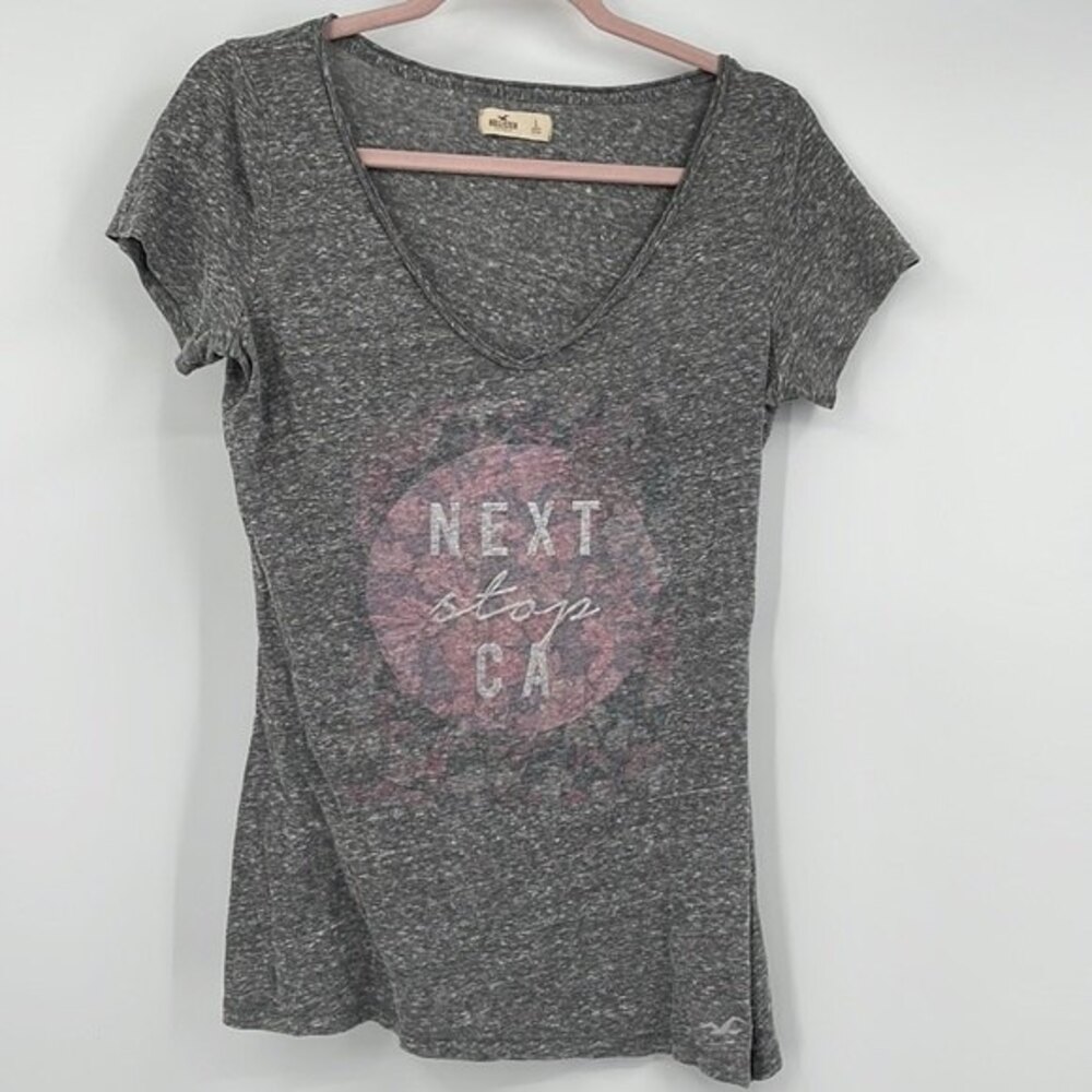 Hollister Heather Gray Tee